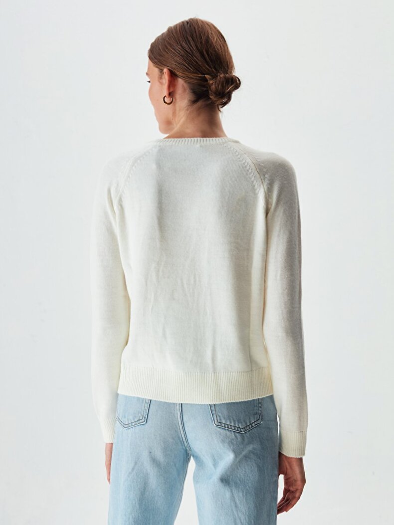 Crew Neck White