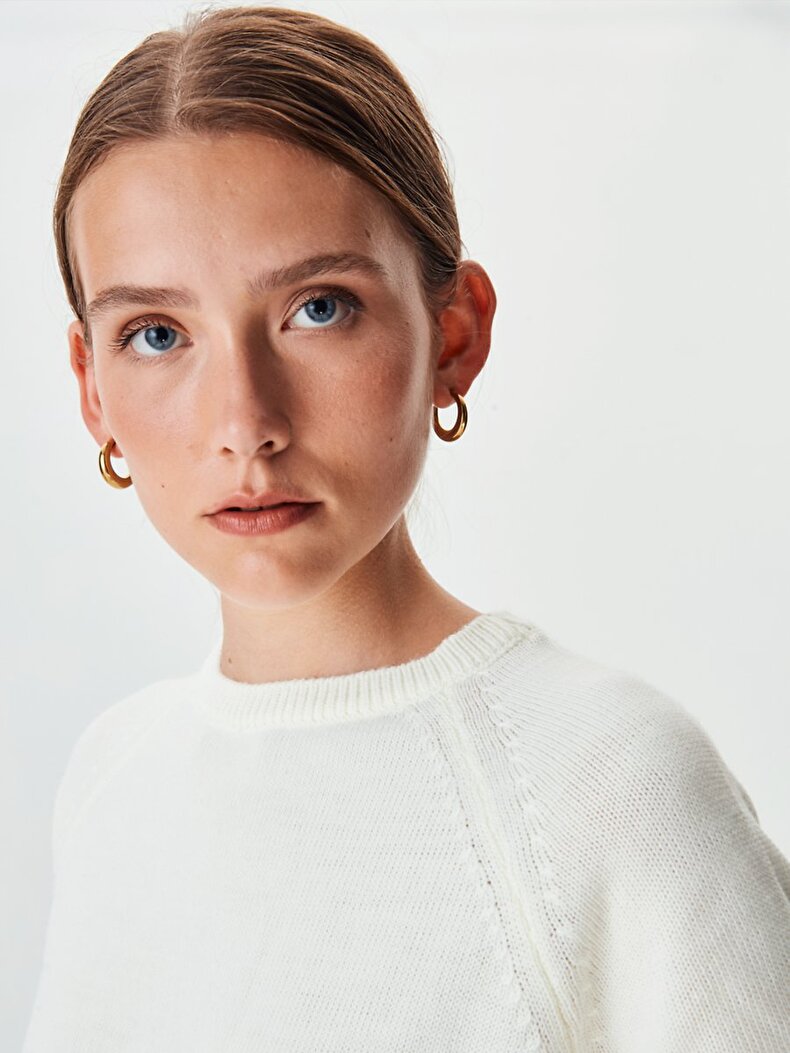 Crew Neck White