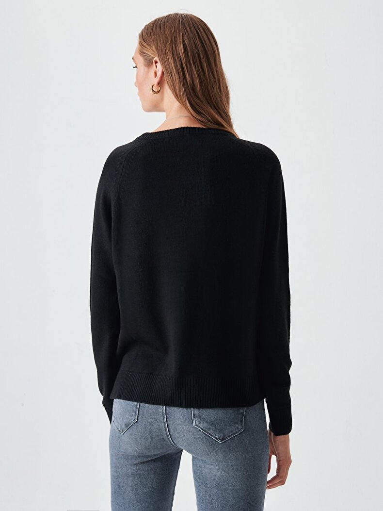 Crew Neck Black