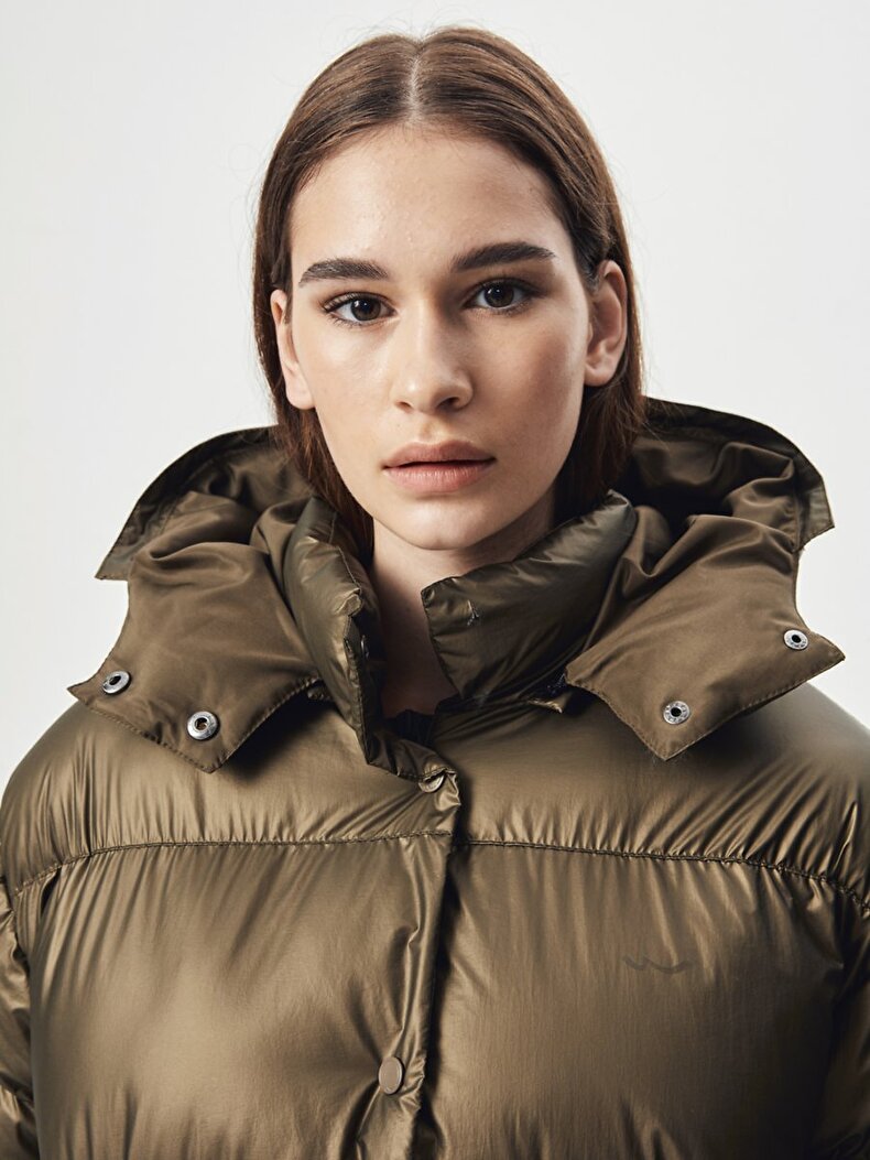 Puffer Groen Gemonteerd
