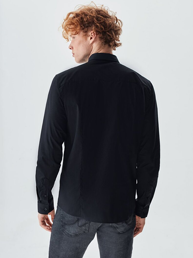 Long Sleeve Black Shirt