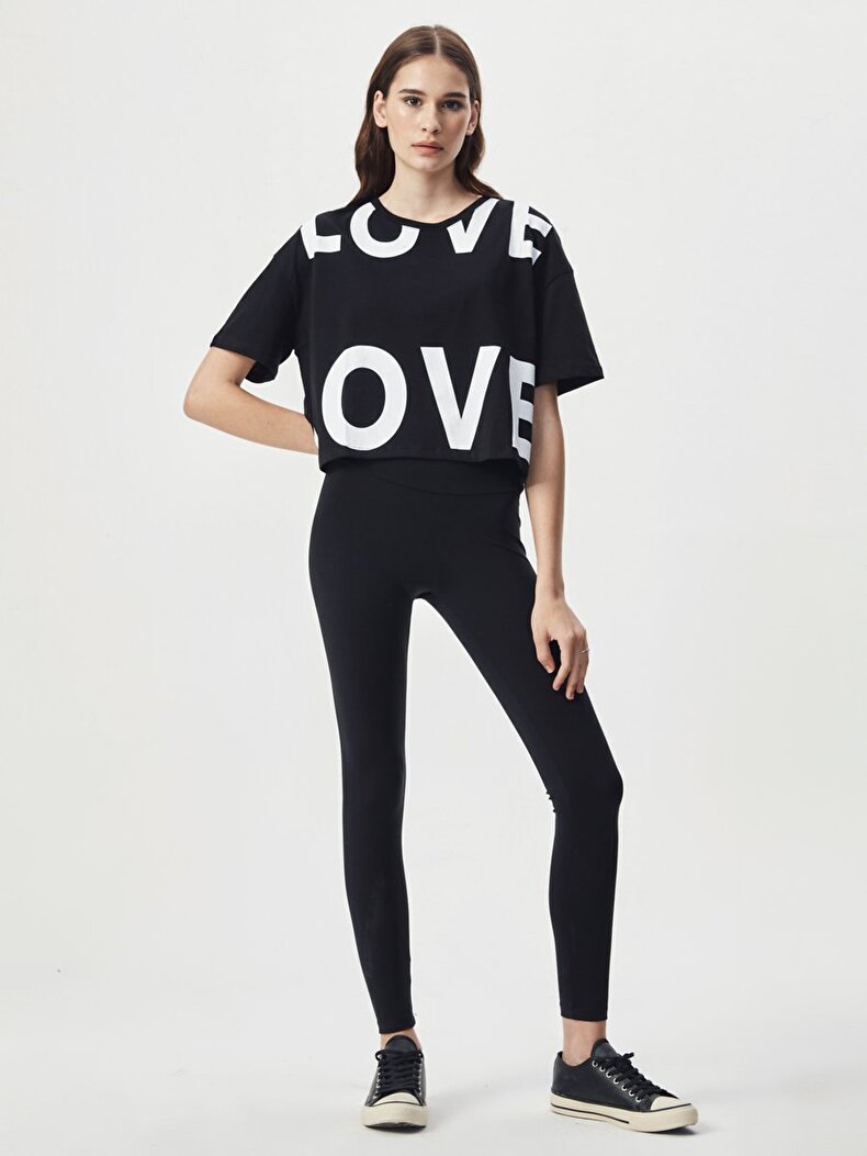 Schwarz T-shirt