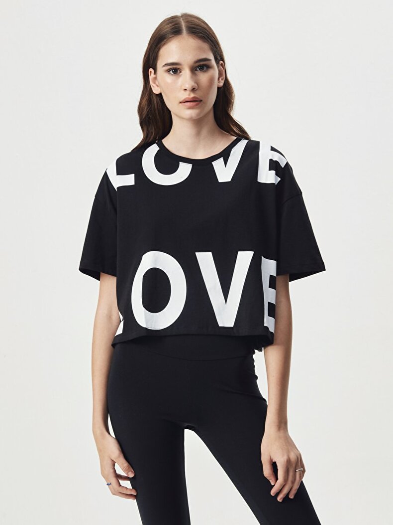 Schwarz T-shirt