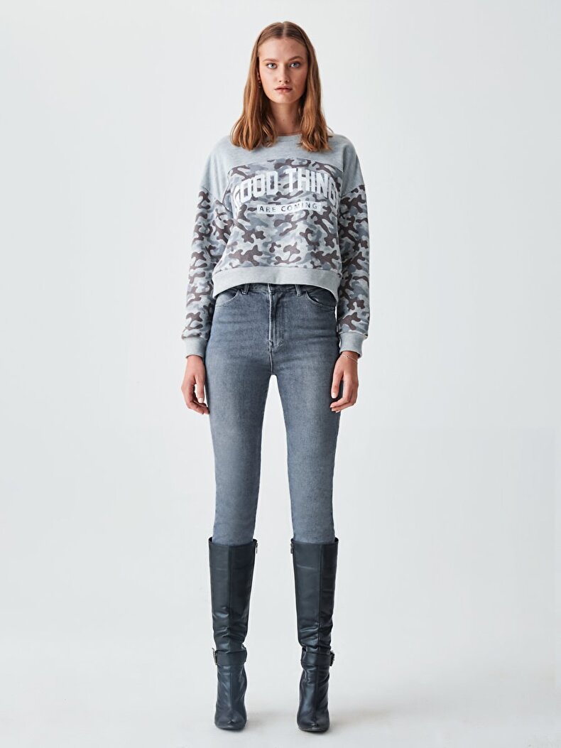 Pattern Sweatshirt