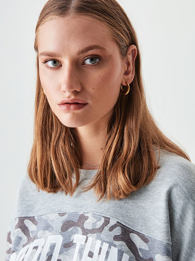 Pattern Sweatshirt