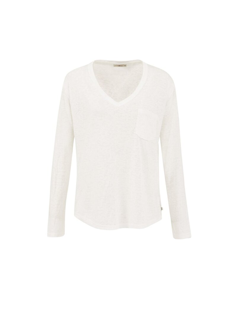 V-neck With Pockets Weiss Sweatshirt V-neck With Pockets Weiss Sweatshirt