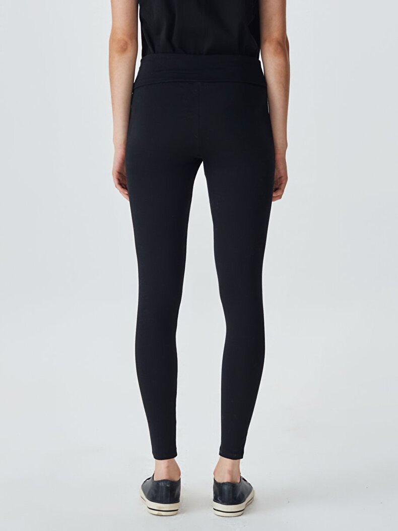 Long Zwart Legging