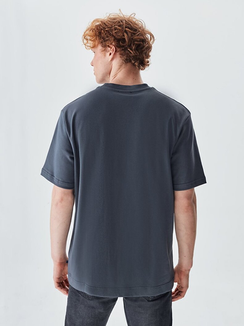 Crew Neck Anthrazit T-shirt
