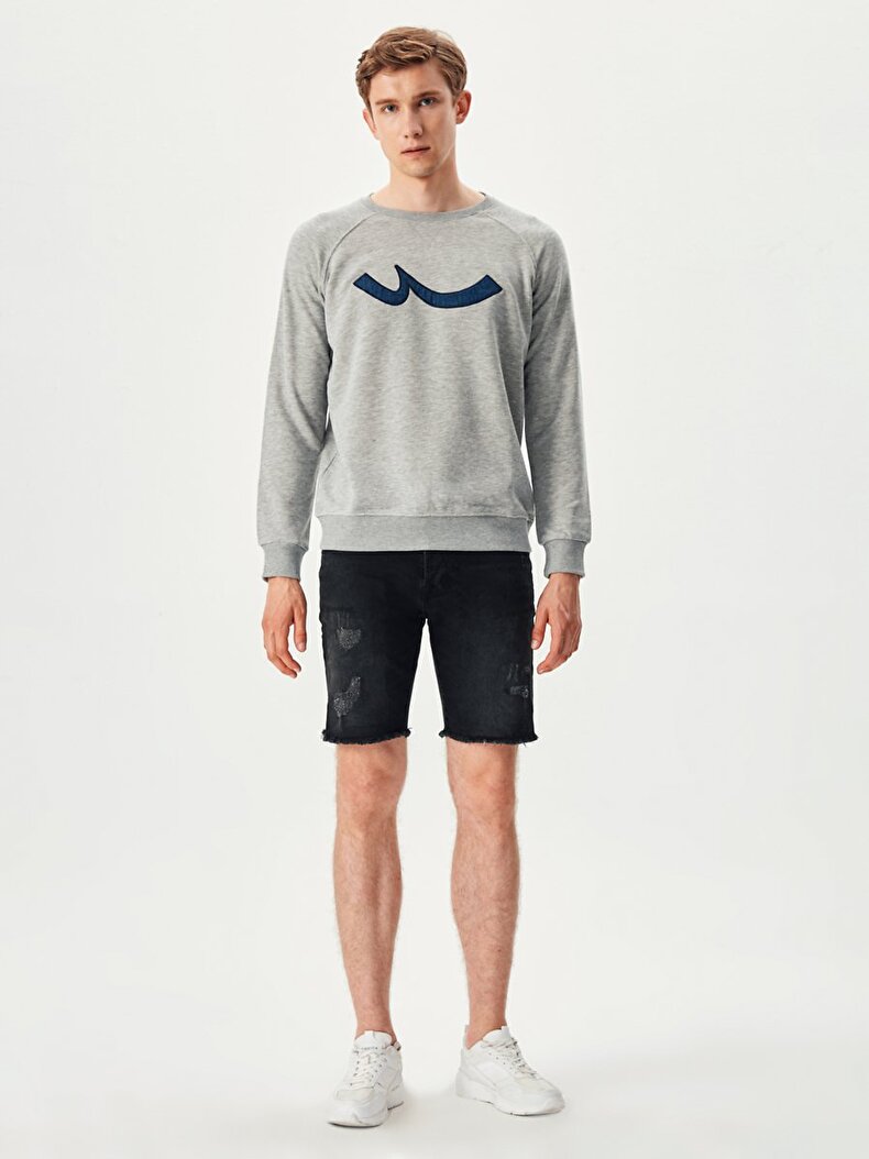 Ltb Logo Crew Neck Grey