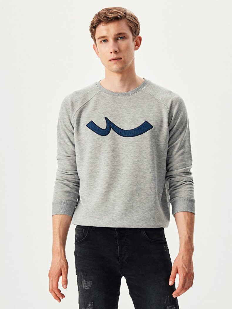 Ltb Logo Crew Neck Grey