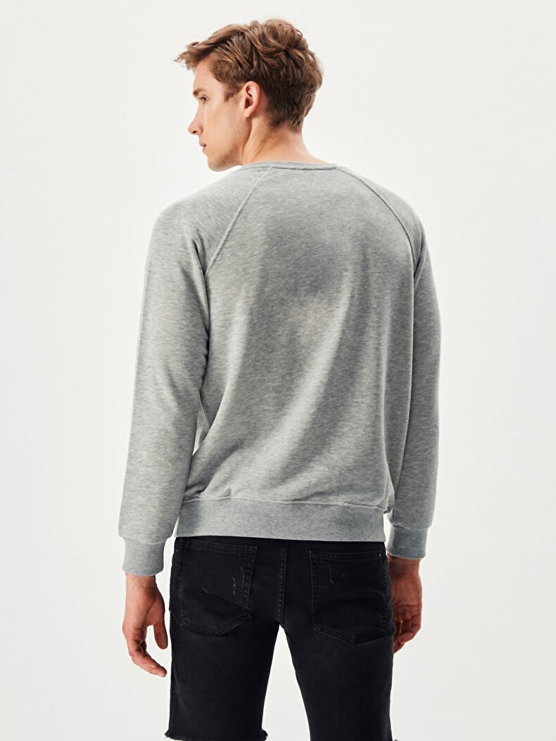 Ltb Logo Crew Neck Grey