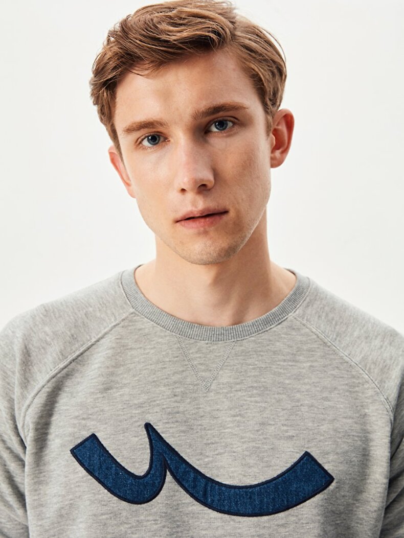 Ltb Logo Crew Neck Grey