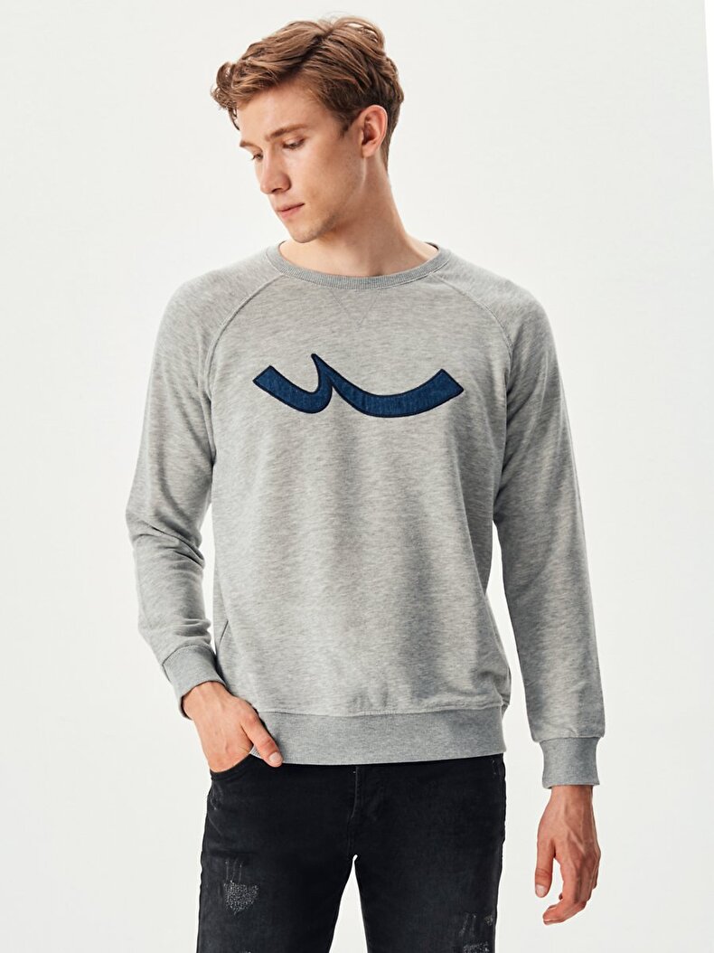 Ltb Logo Crew Neck Grey