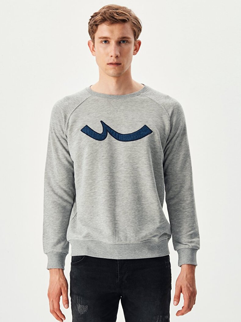 Ltb Logo Crew Neck Grey