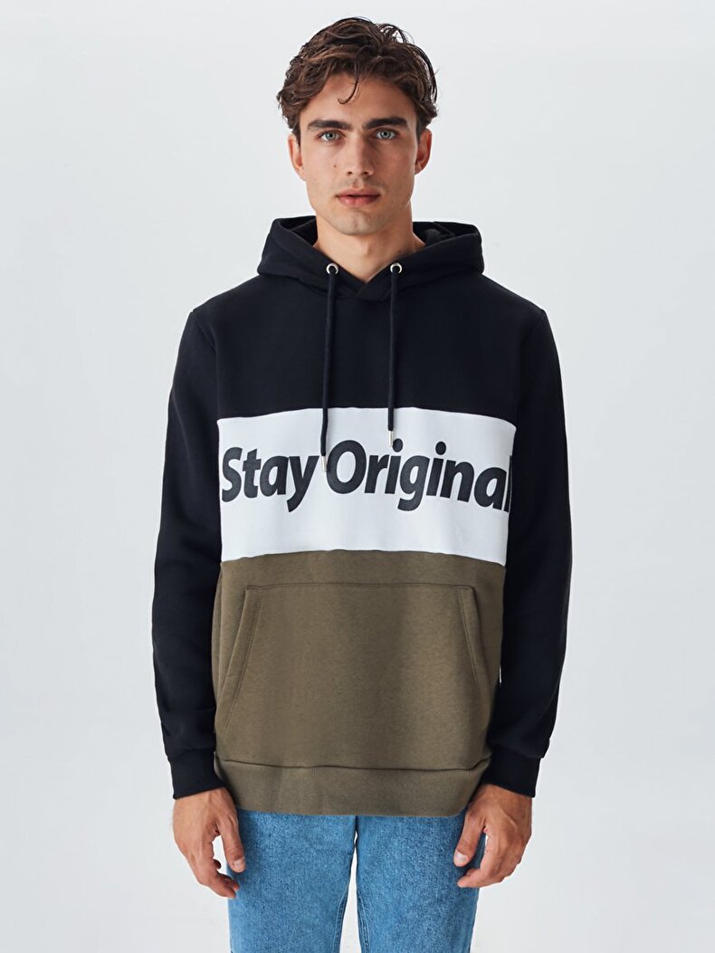 Striped Print Sweatshirt