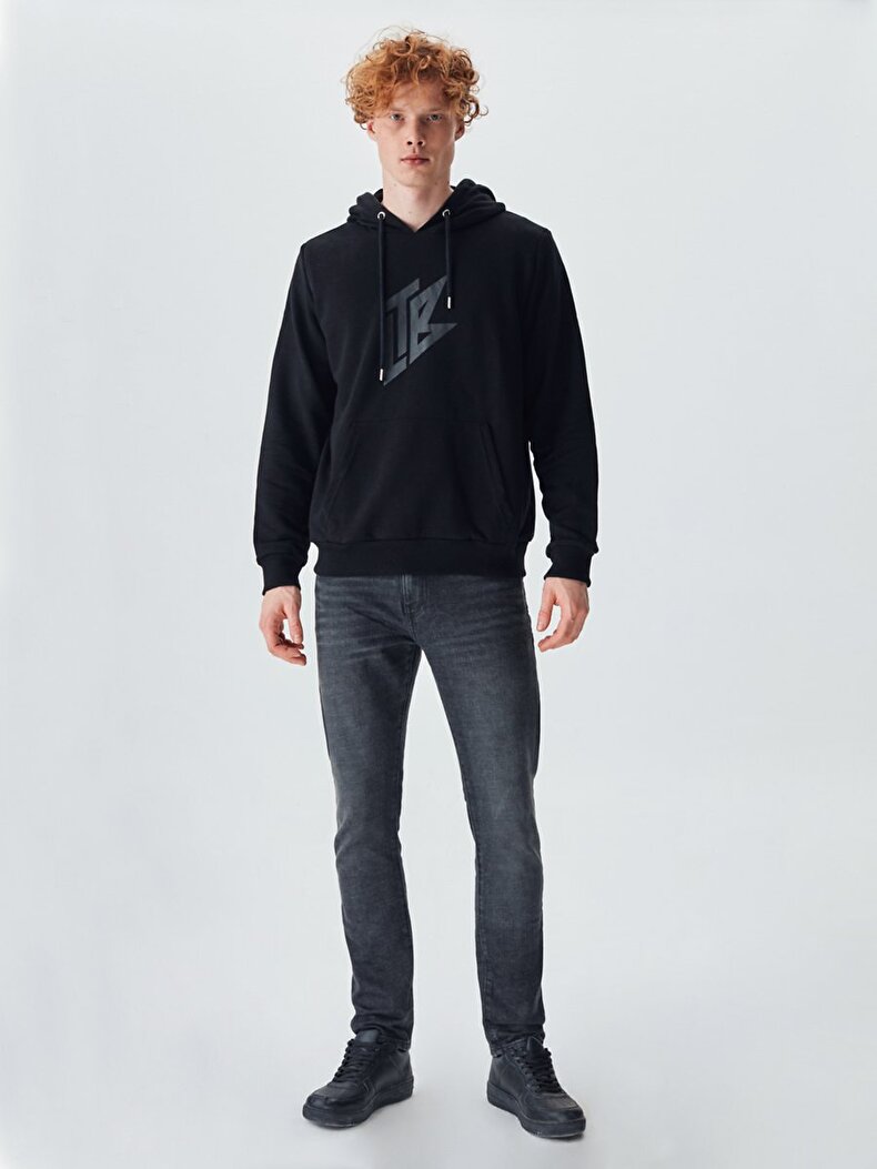 Graphic Print Schwarz Sweatshirt Graphic Print Schwarz Sweatshirt