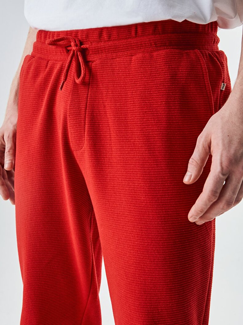 With Pockets Jogger Red Tracksuit