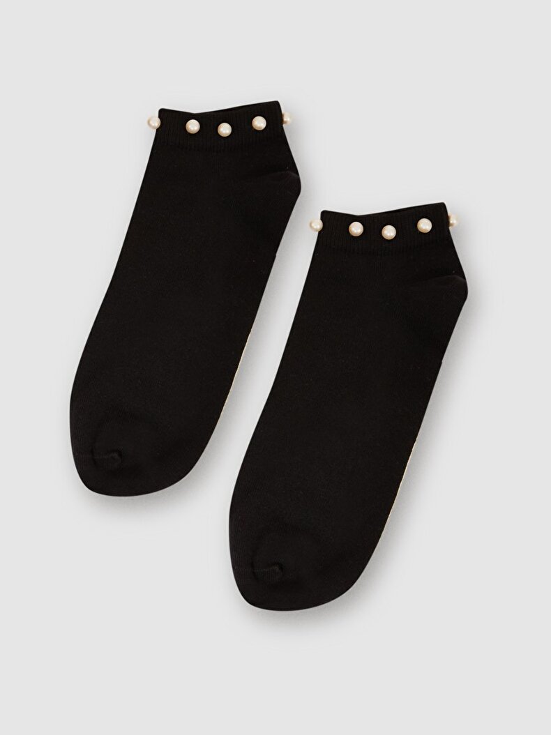 Pearl Shoes Black Socks