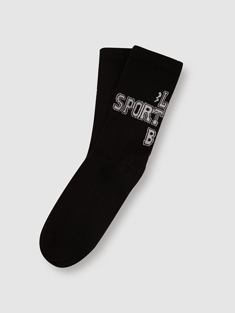 Socket Black Socks