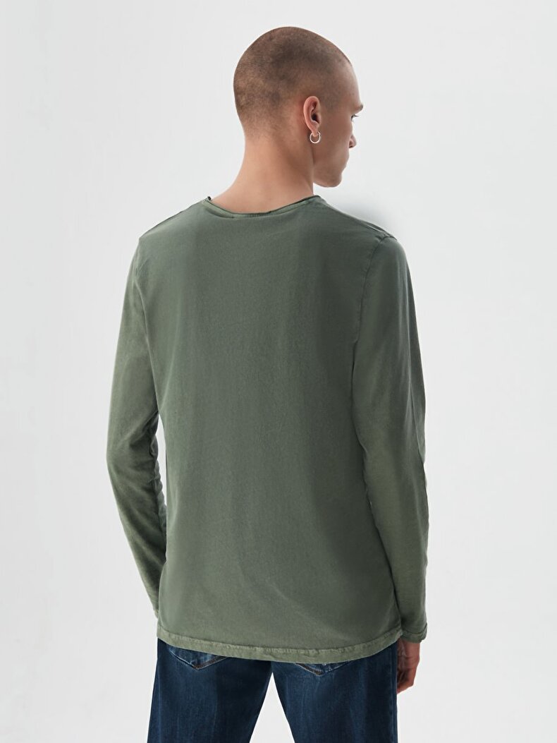 Grün Sweatshirt