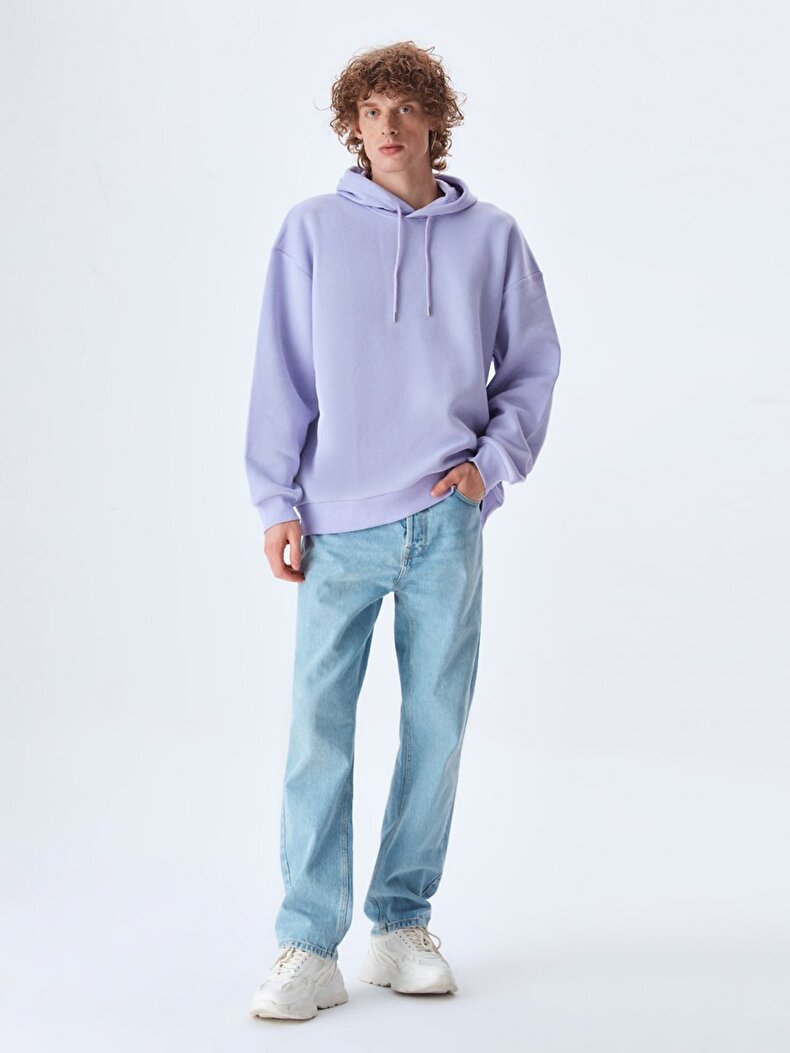 Oversized With Hood Lilac