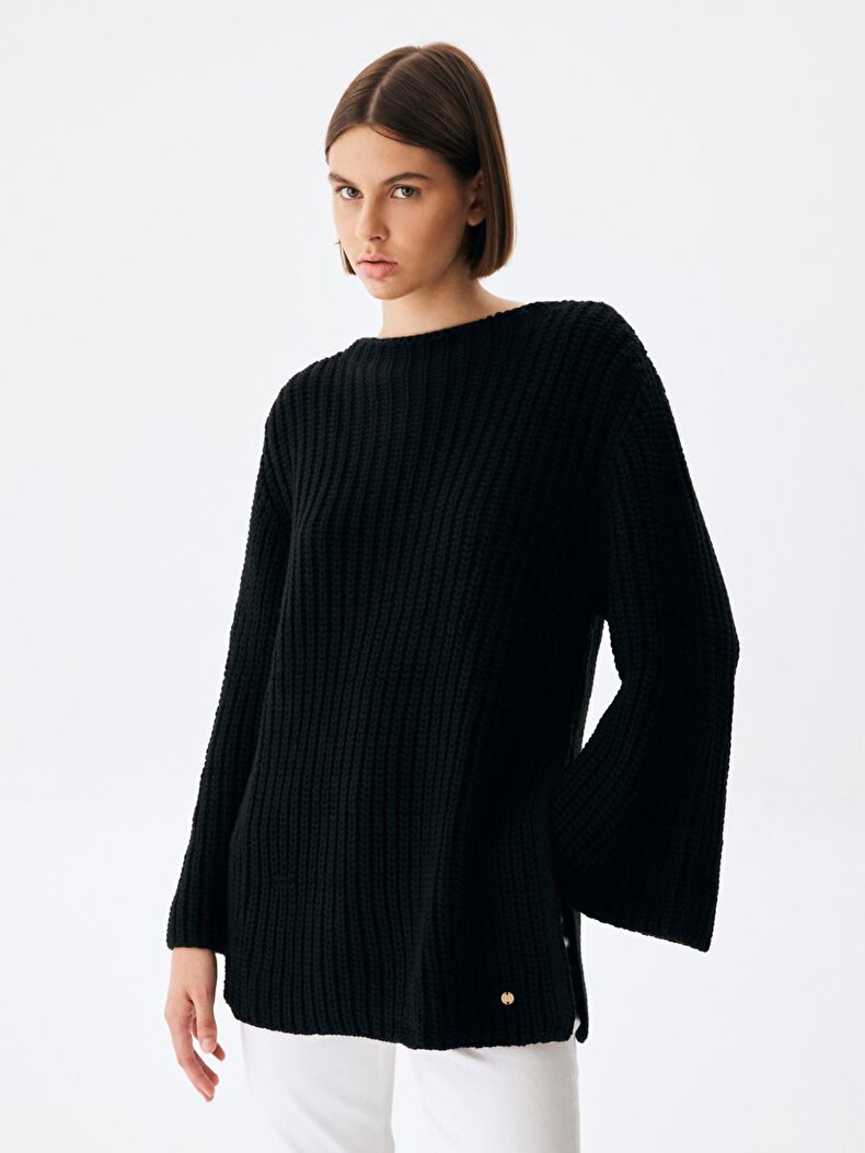 Schwarz Pullover