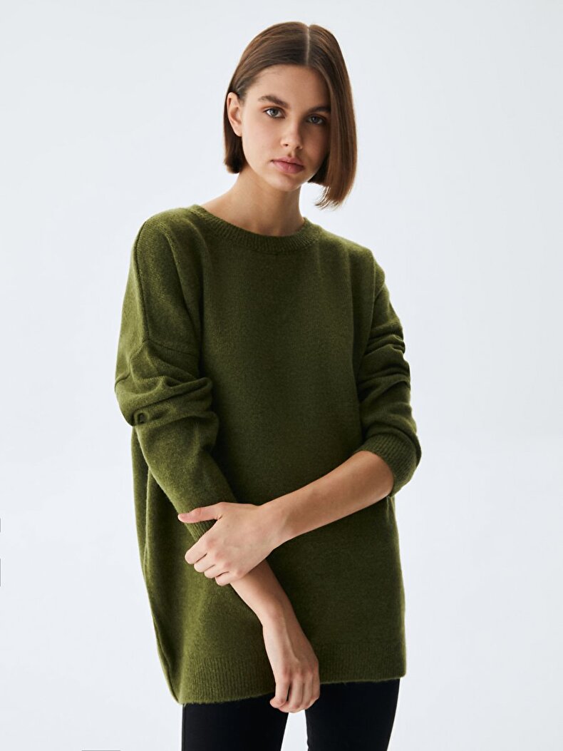 Knitwear Green Pullover