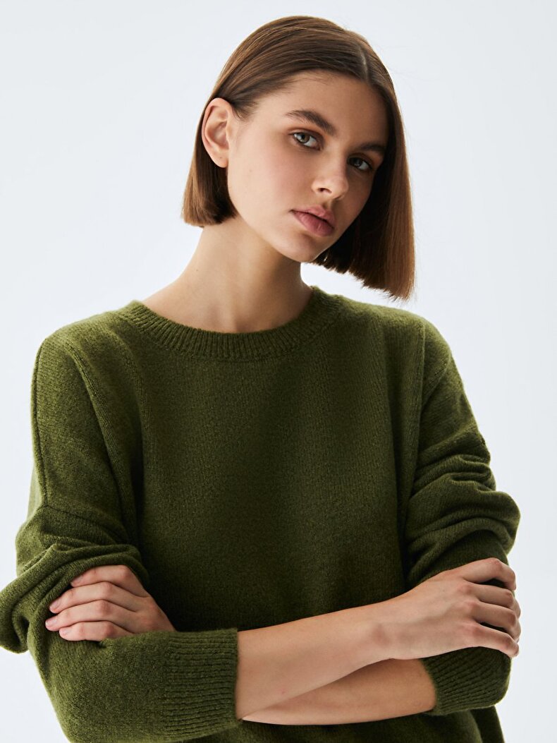 Knitwear Green Pullover