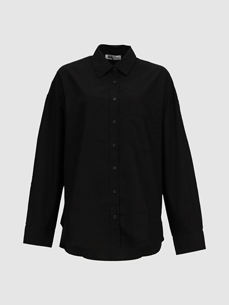 Oxford Zwart Overhemd