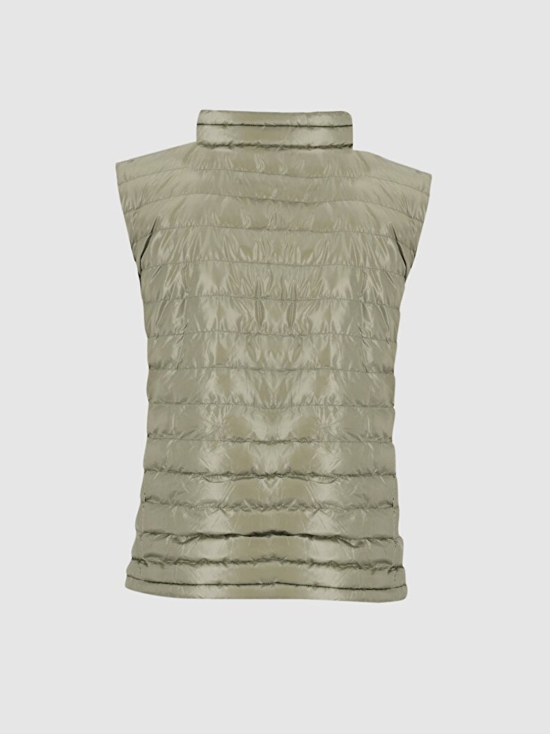 Shiny Puffer Groen Vest