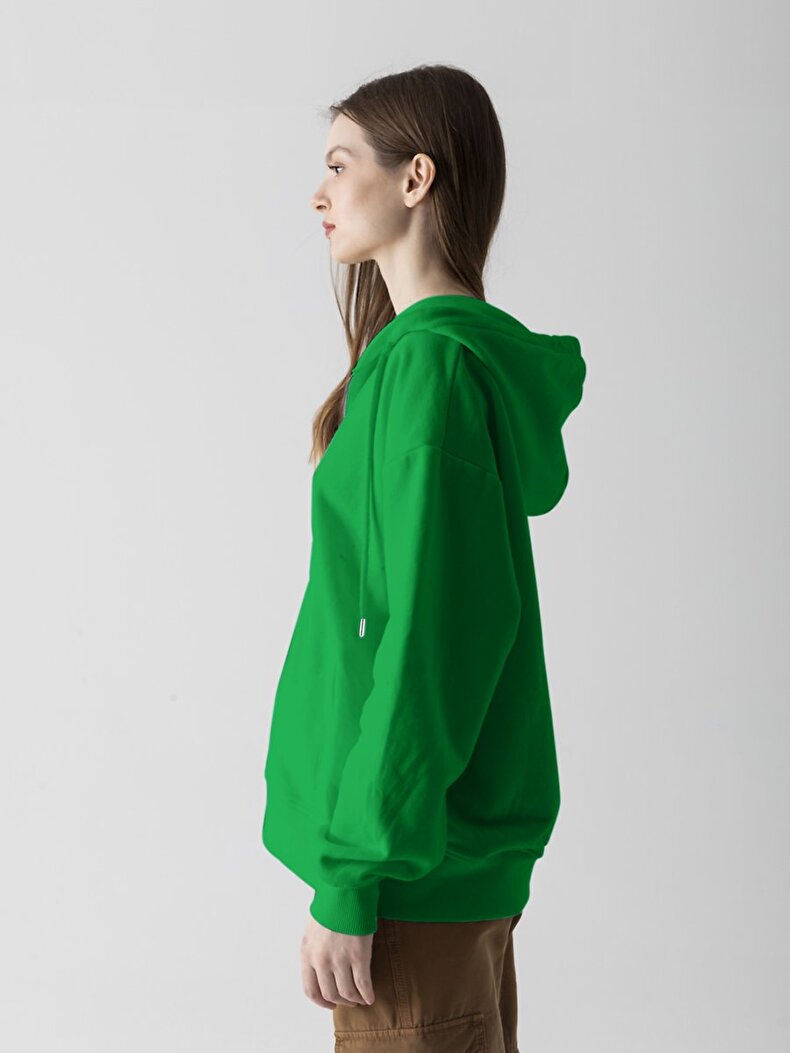 Grün Sweatshirt