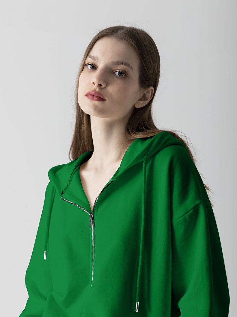 Grün Sweatshirt