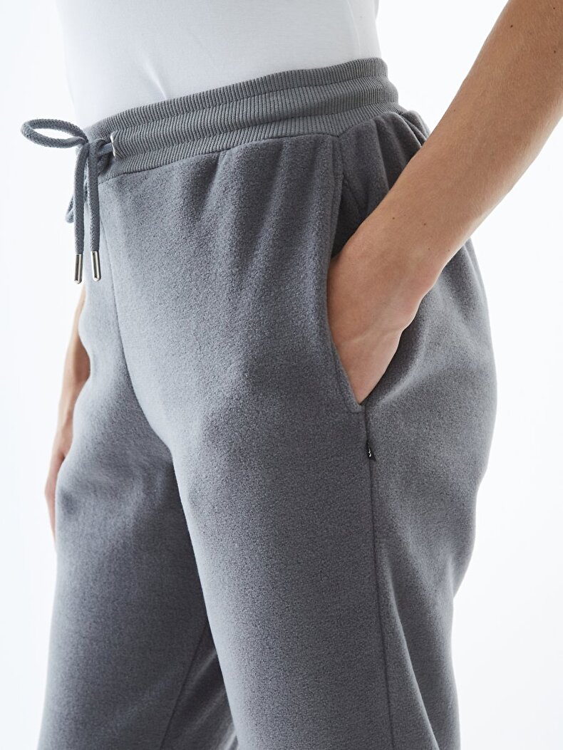 Plush With Pockets Grey Tracksuit