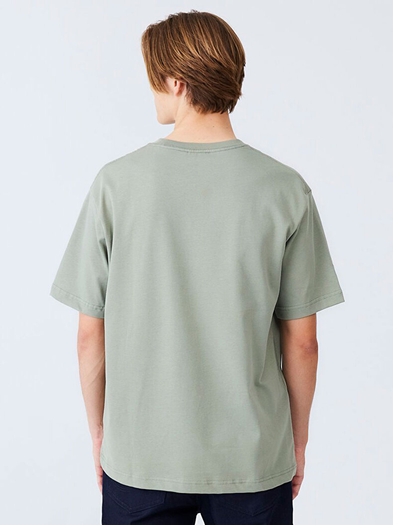 Basıc Regular Fit Gri T-shırt
