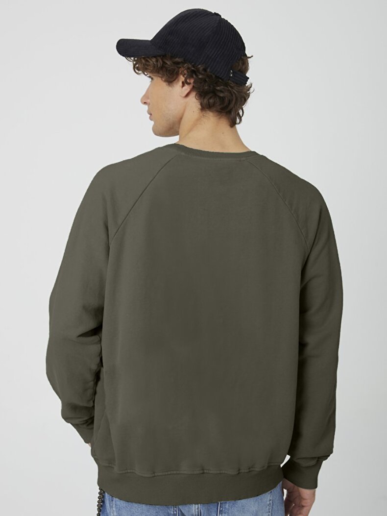 Grün Sweatshirt