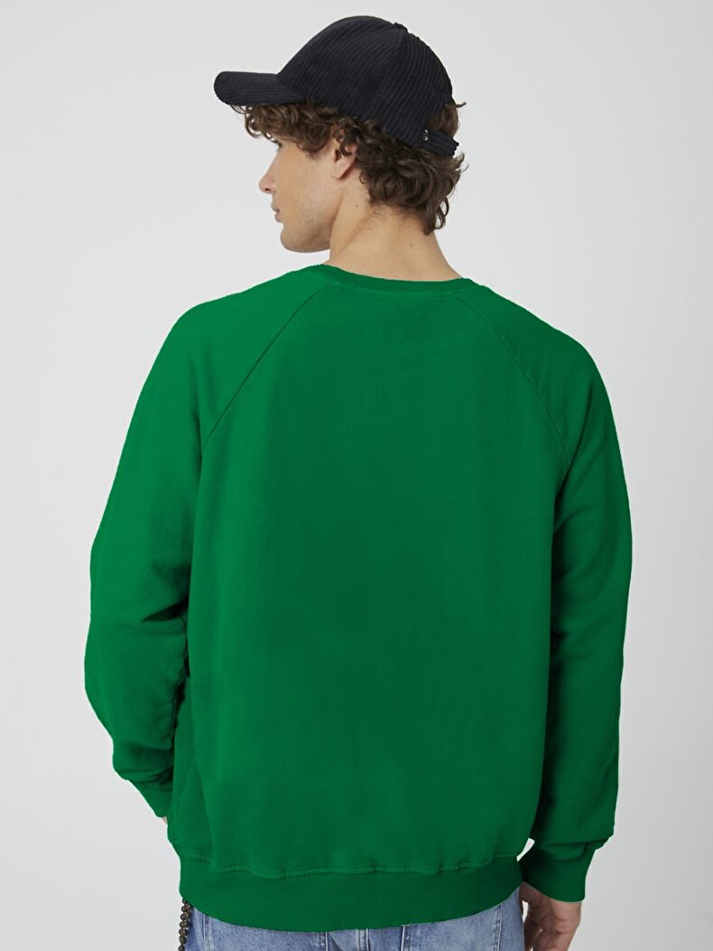 Grün Sweatshirt