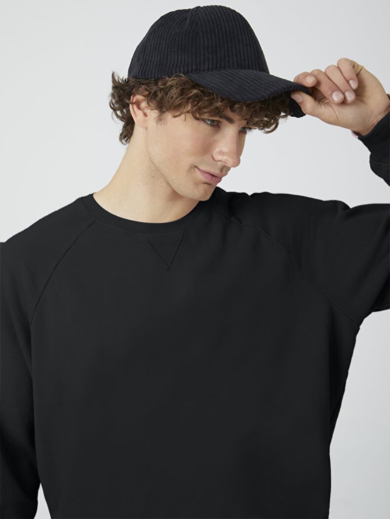 Schwarz Sweatshirt