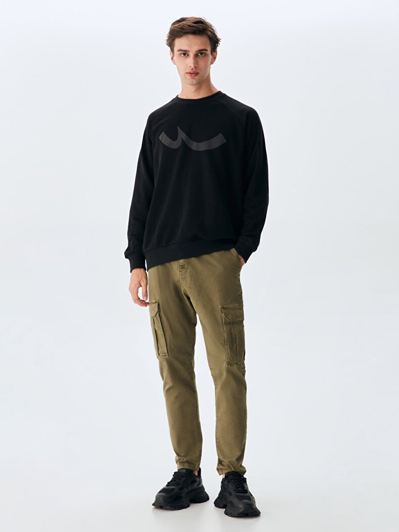 Ltb Logo Crew Neck Schwarz Sweatshirt Ltb Logo Crew Neck Schwarz Sweatshirt