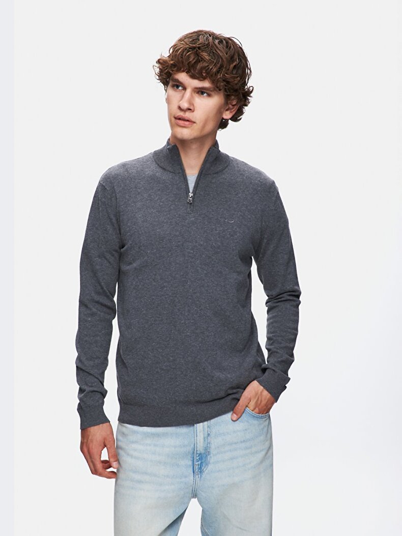 Anthracite Pullover