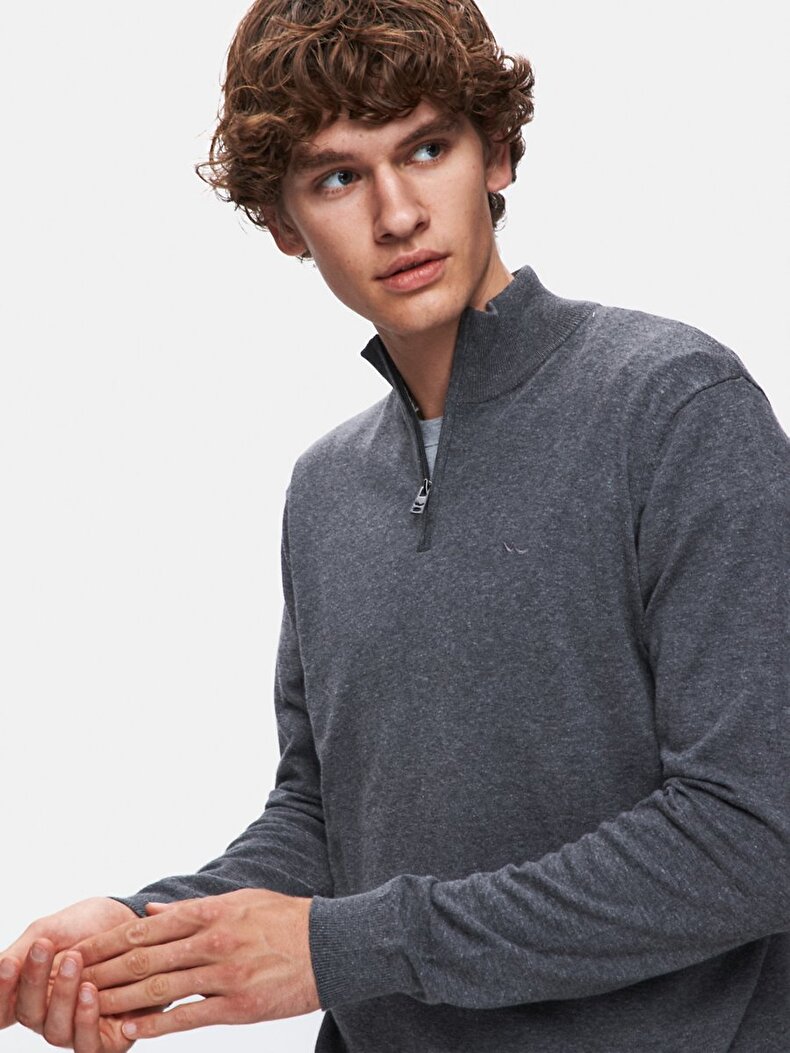 Anthracite Pullover