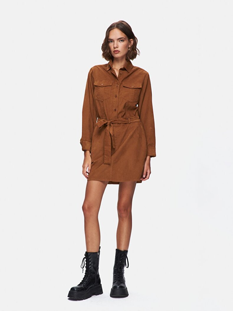 Brown Dress