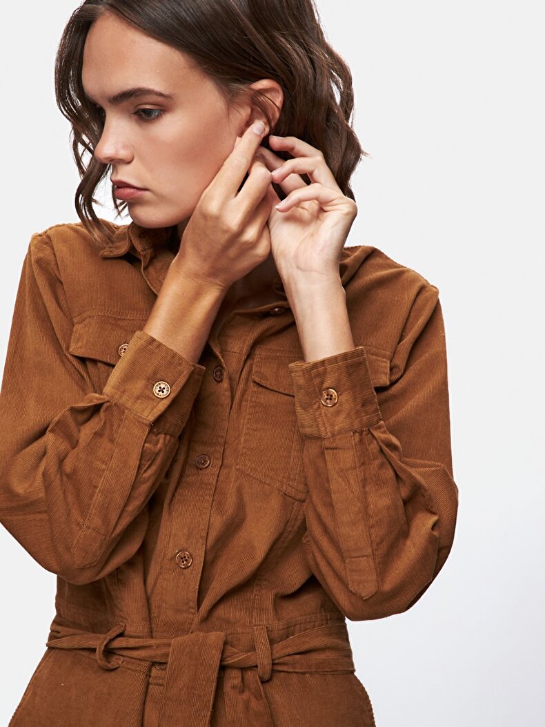 Brown Dress