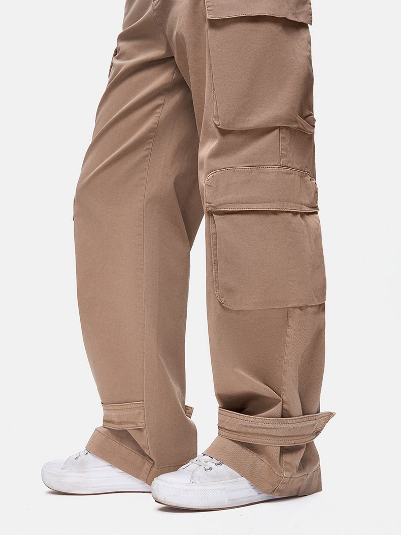 Detaylı Kargo Gri Pantolon