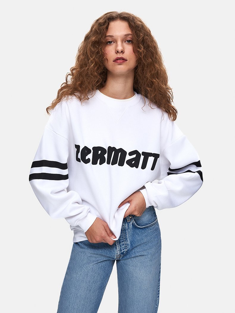 Beyaz Sweatshırt