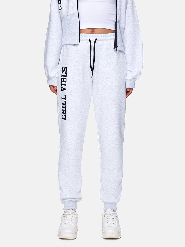 Print Jogger Regular Fit Grey Tracksuit