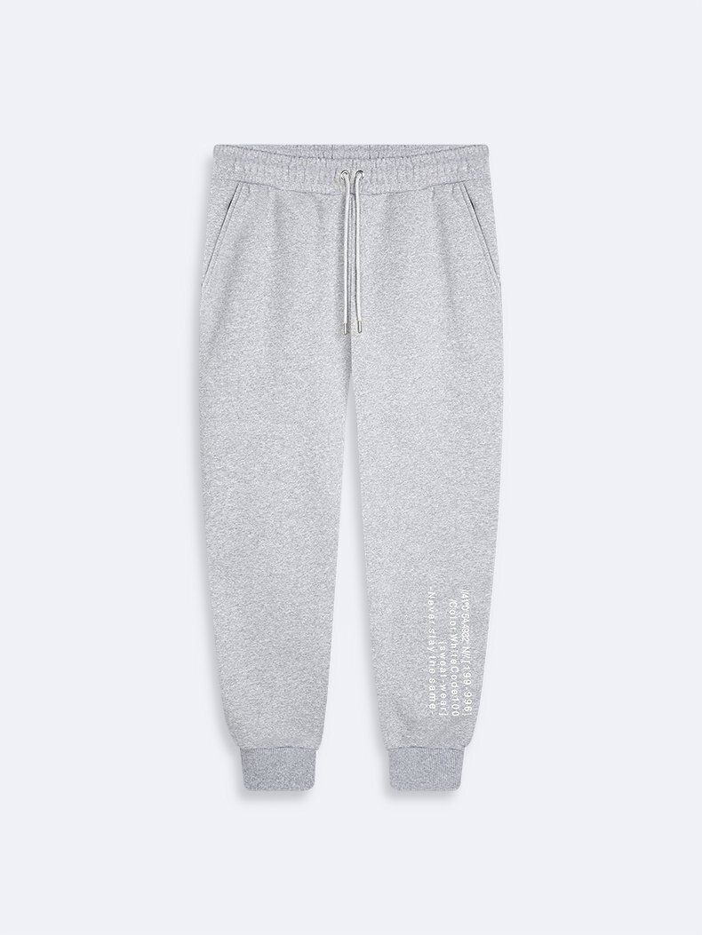Baskılı Jogger Gri Eşofman