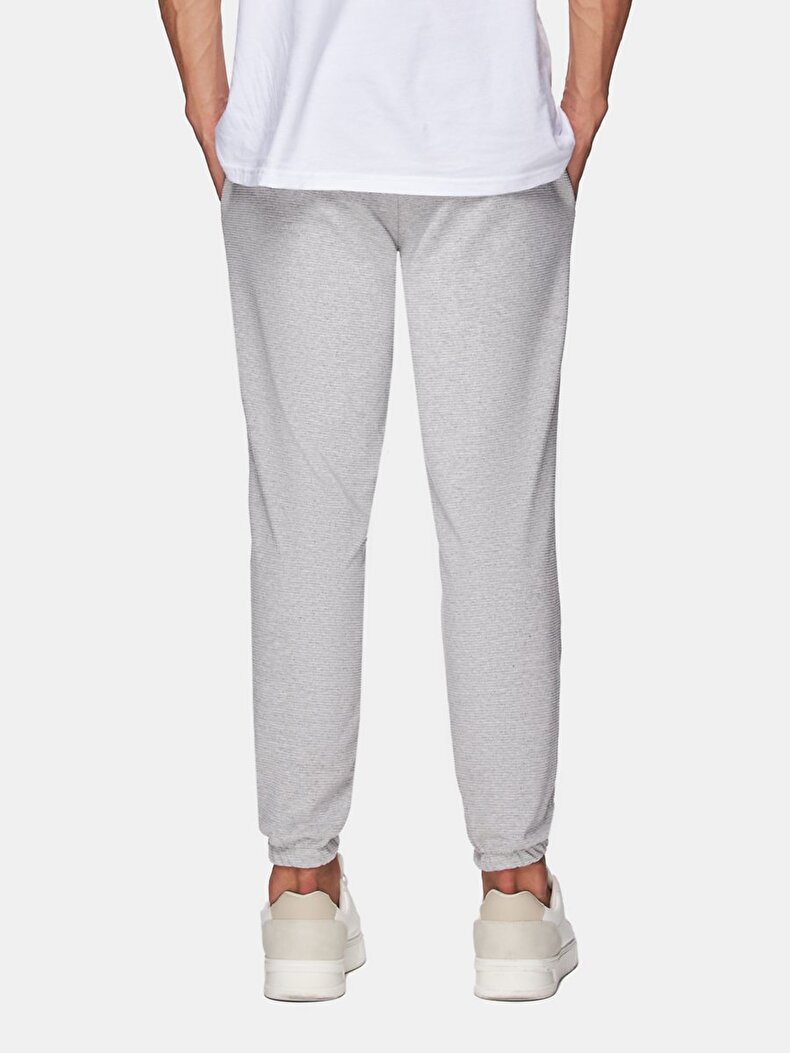 Düz Jogger Gri Eşofman