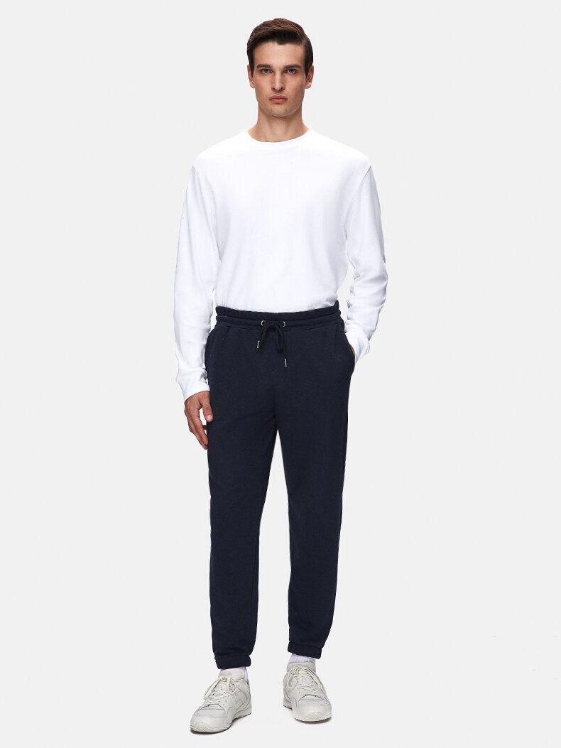 Düz Jogger Lacivert Eşofman