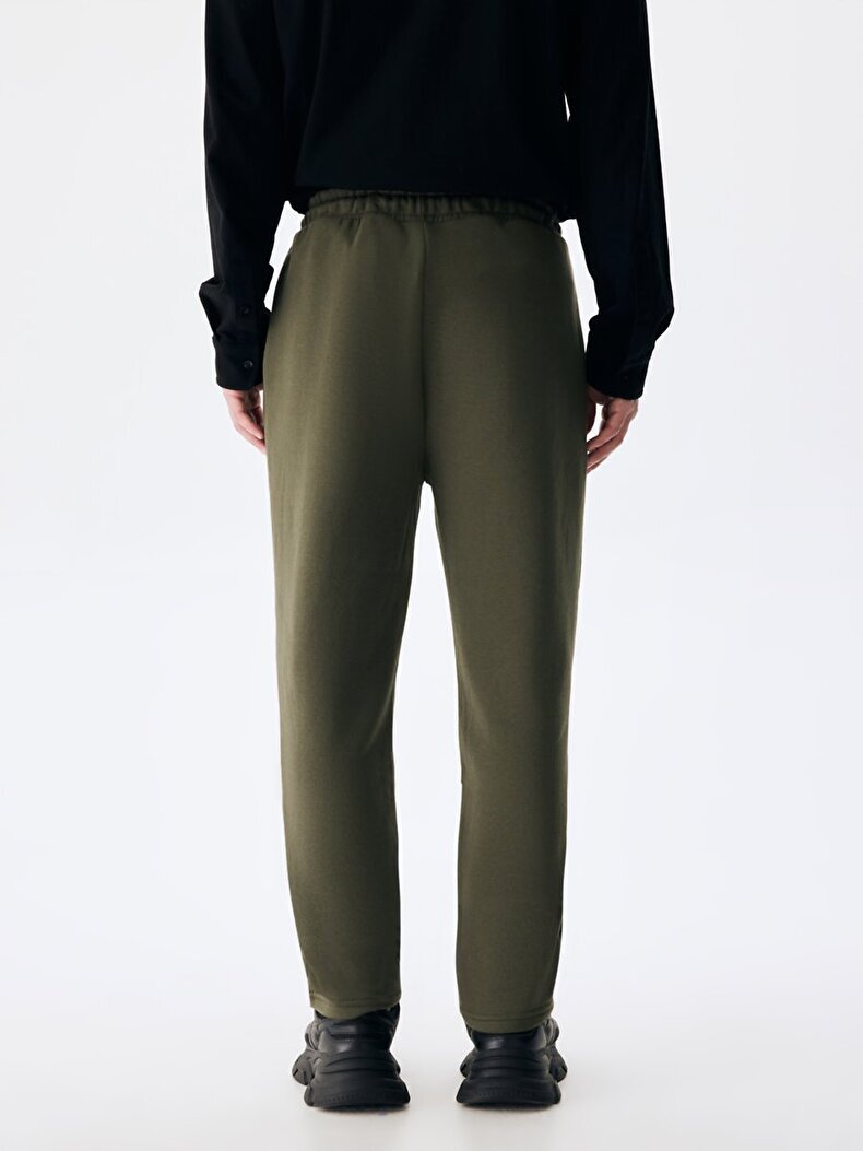 Düz Jogger Yeşil Eşofman