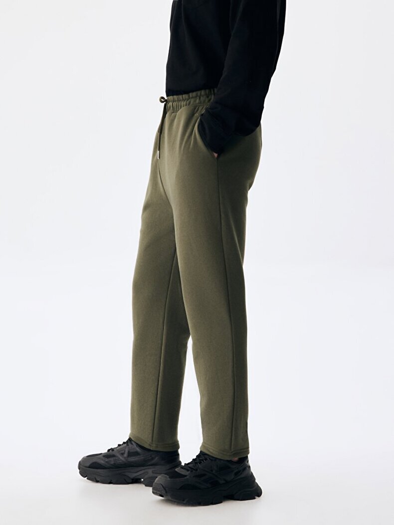 Düz Jogger Yeşil Eşofman